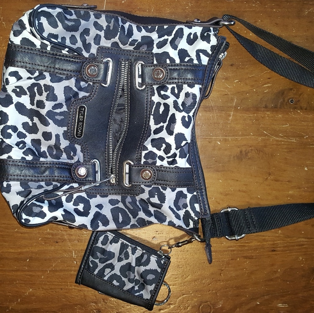 COPY - Tyler Rodan animal print shoulder bag